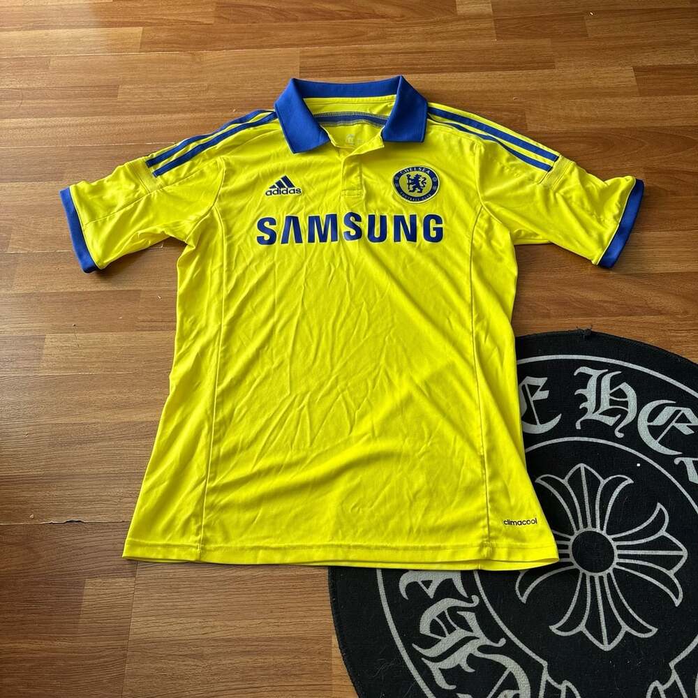 Adidas Chelsea FC 2014 Away Jersey Yellow M